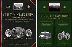 Our Mountain Trips book covers